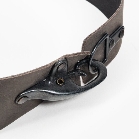 Annette Görtz Brown Leather Belt Pouch Crossbody - Picture 3 of 8
